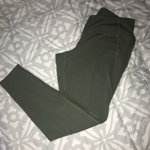 Olive Old Navy Workout Leggings